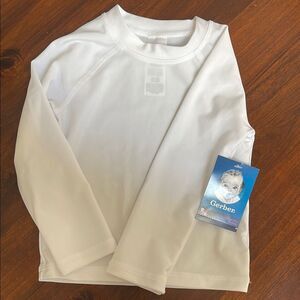 Gerber Classic White Rash Guard Long Sleeve